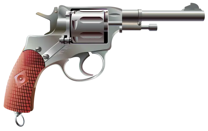 Illustration of Silver Revolver