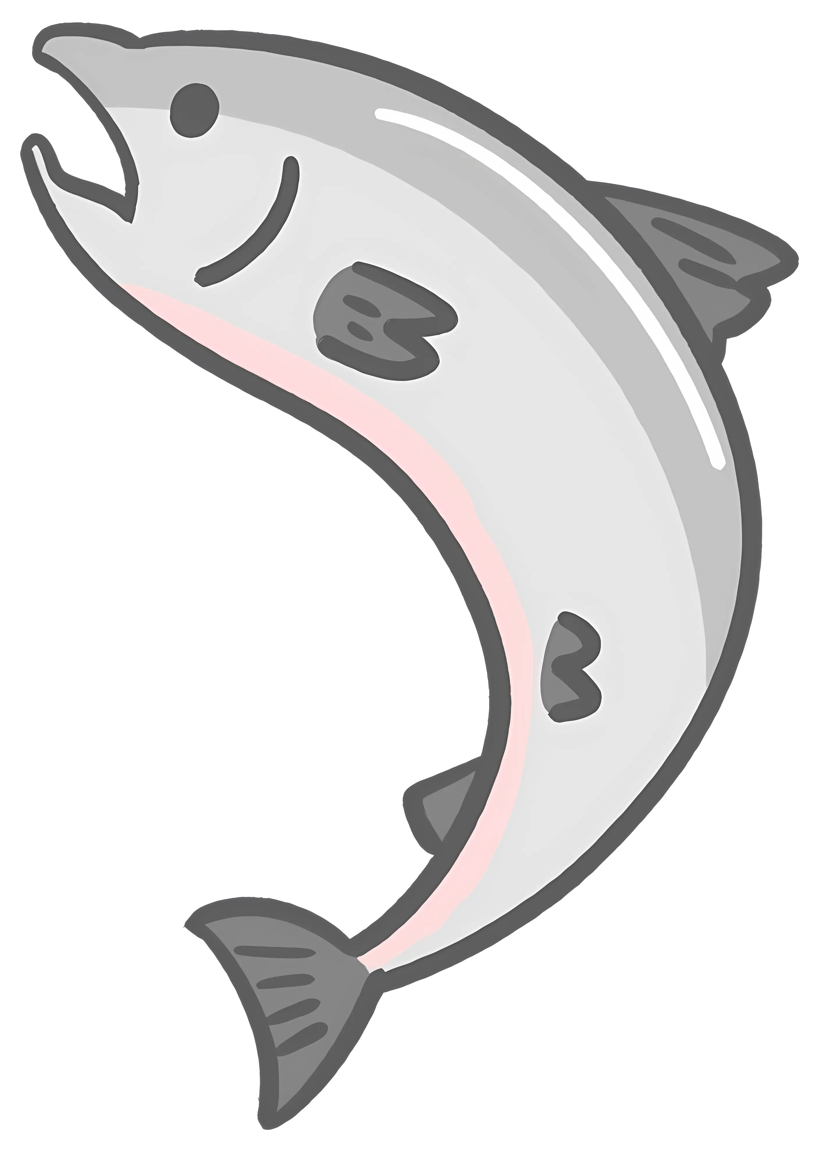 Jumping Fish Illustration