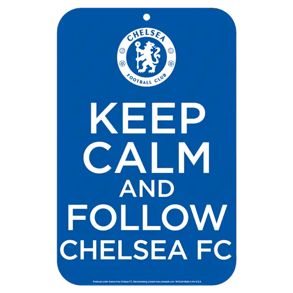 Chelsea FC Support Sign