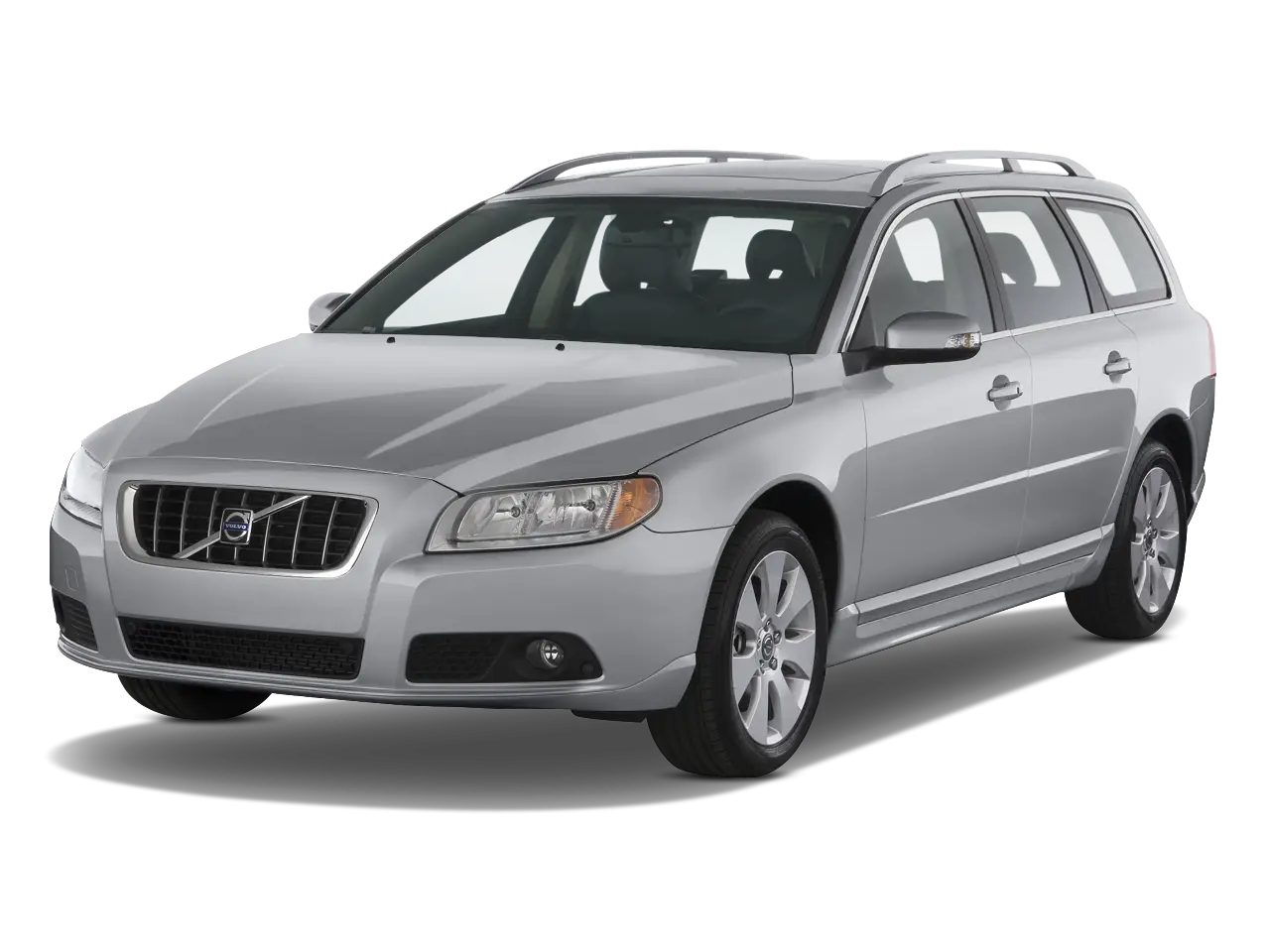 Silver Station Wagon Family Car