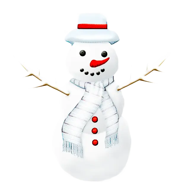 Happy Snowman for Festive Cheer