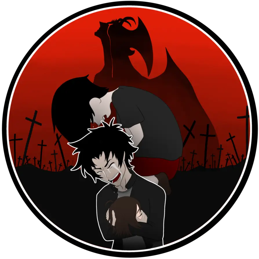 Dramatic Anime Characters Illustration