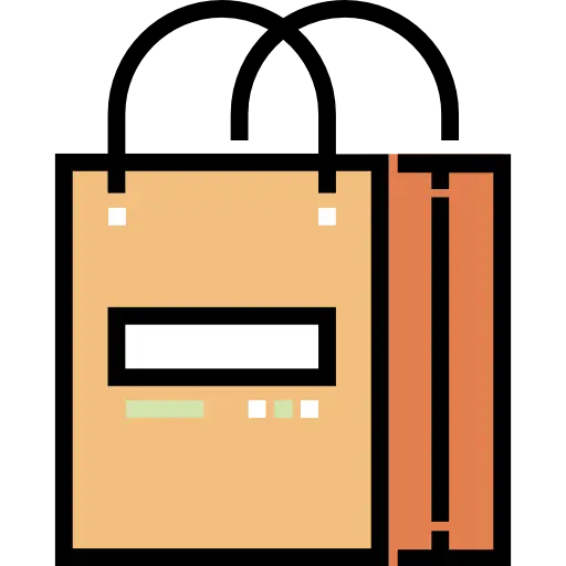 Shopping Bags Icon Representation