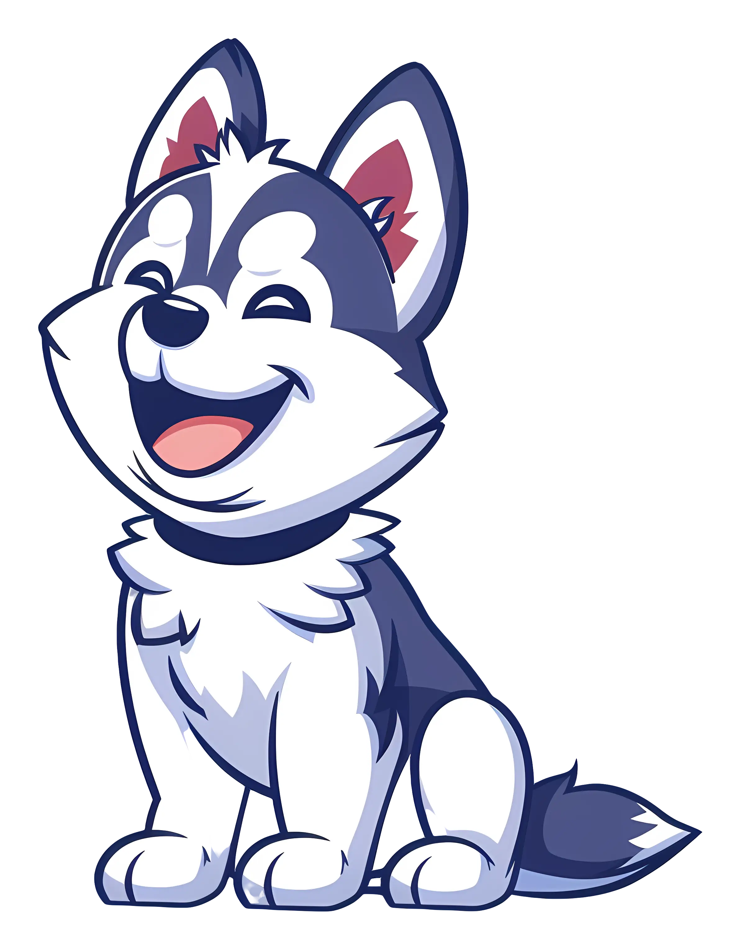Cute Cartoon Dog