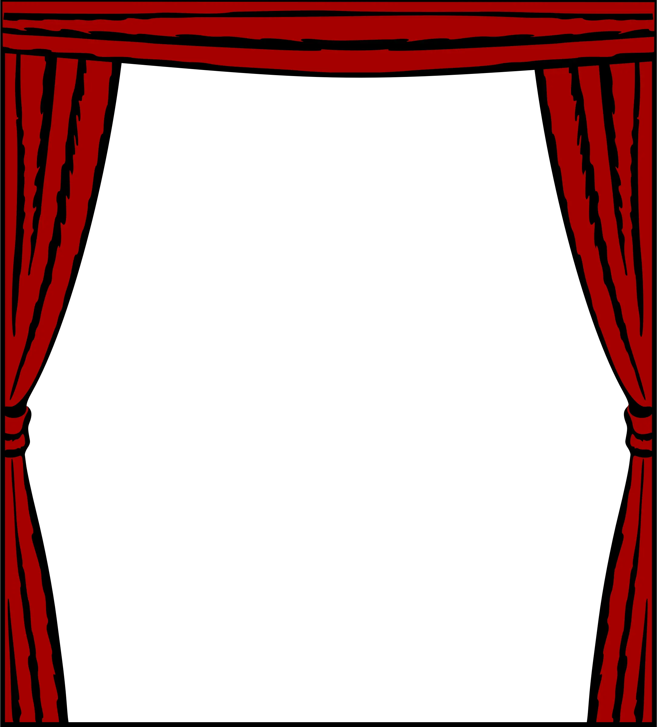 Red Stage Curtain for Theatrical Performances
