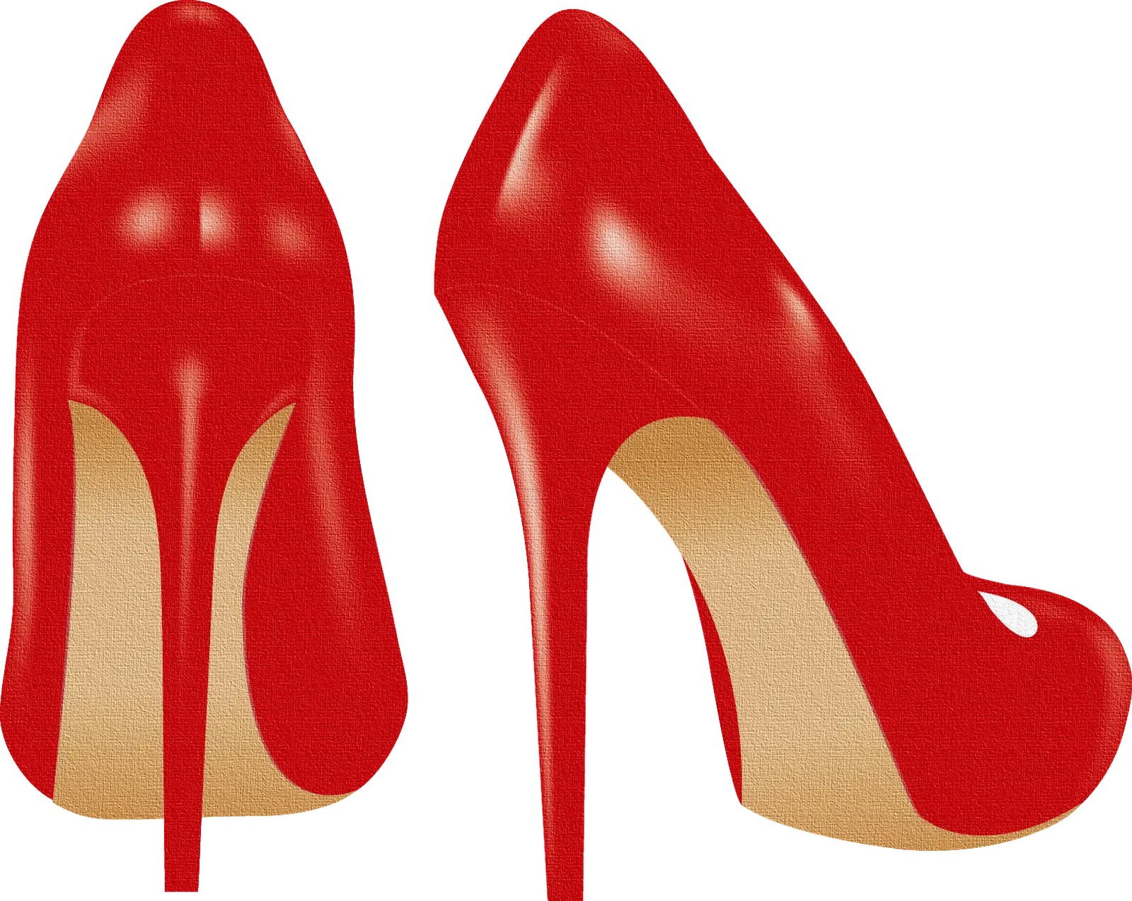 Stylish Red High Heels for Women