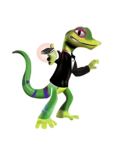 Cartoon Lizard Character