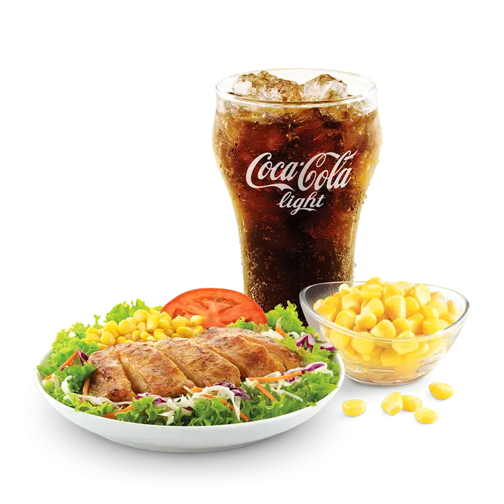 Meal with Coca-Cola Light