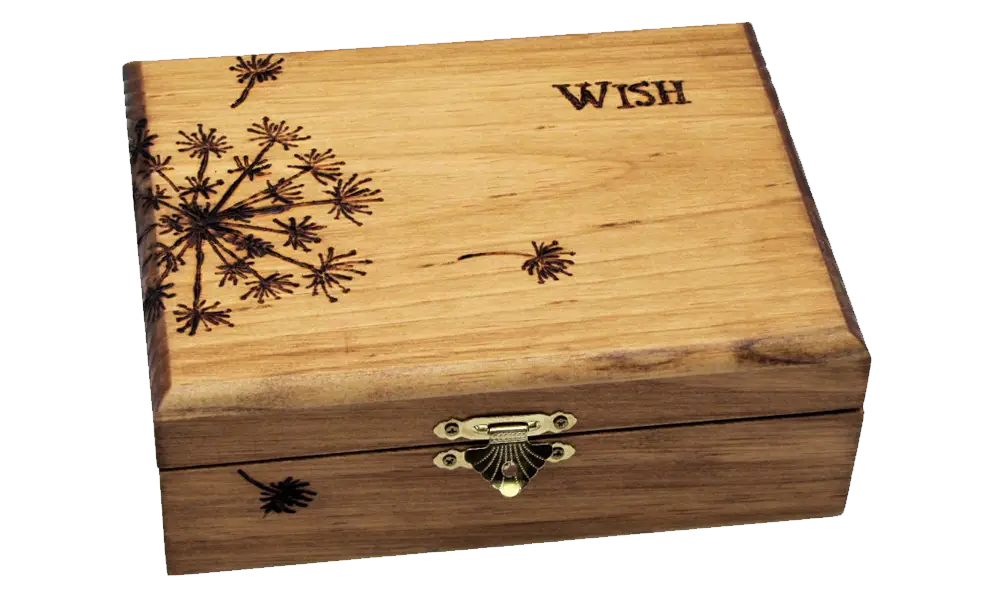 Decorative Wooden Wish Box