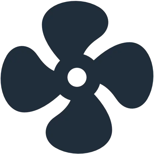 Fan Propeller Icon Illustration