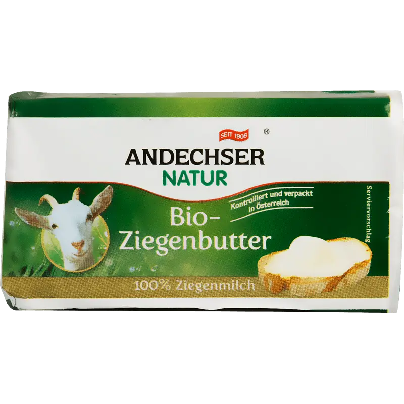 Organic Goat Butter Packaging