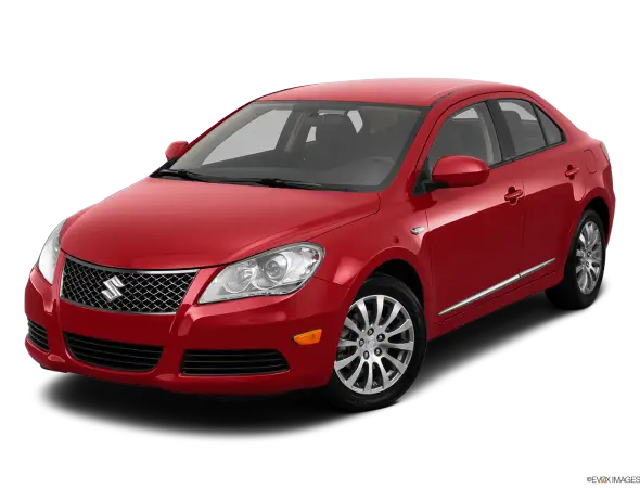 Red Suzuki Sedan Car