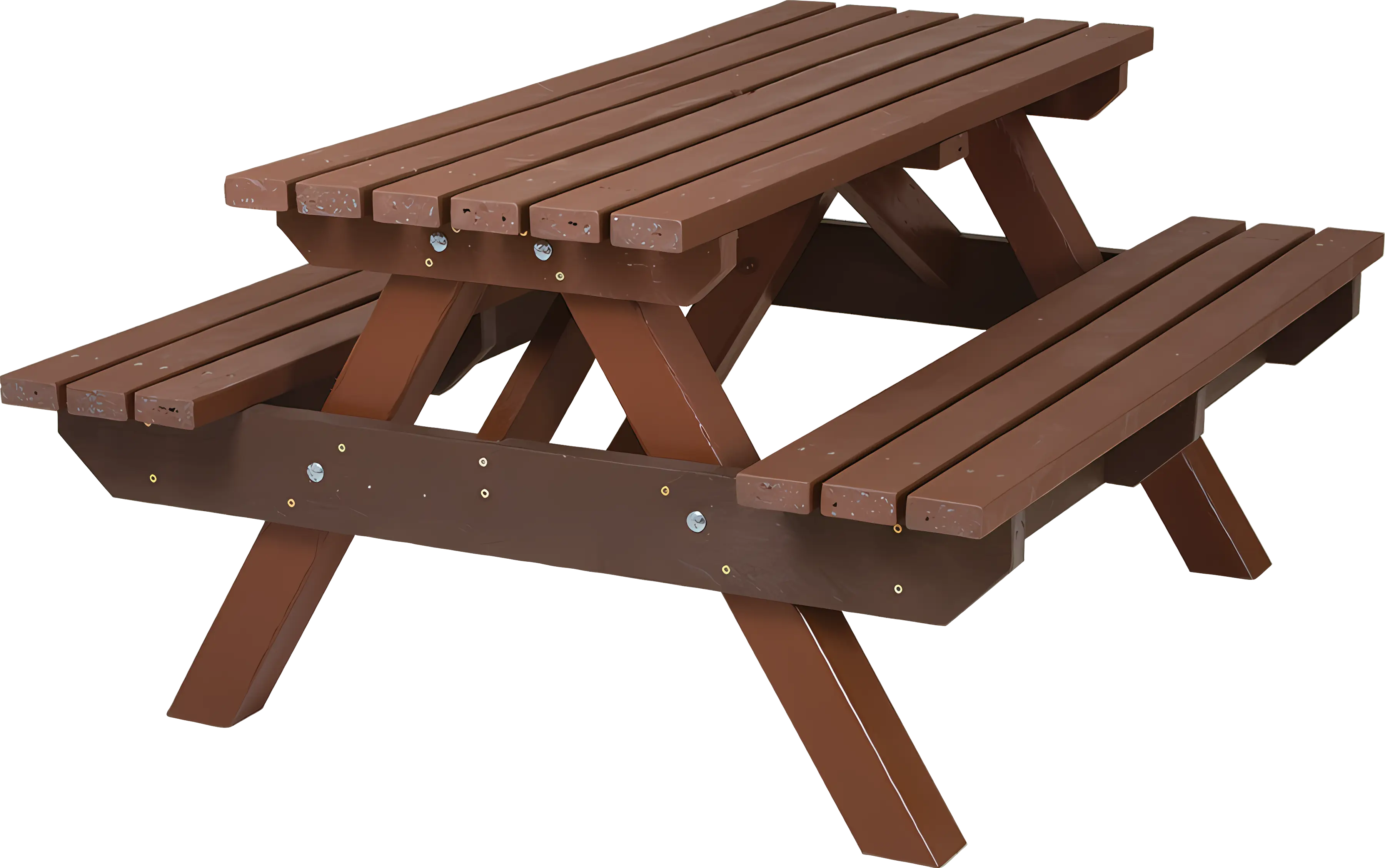 Classic Wooden Picnic Table Design