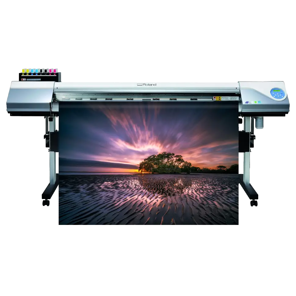 Large Format Printer with Scenic Print