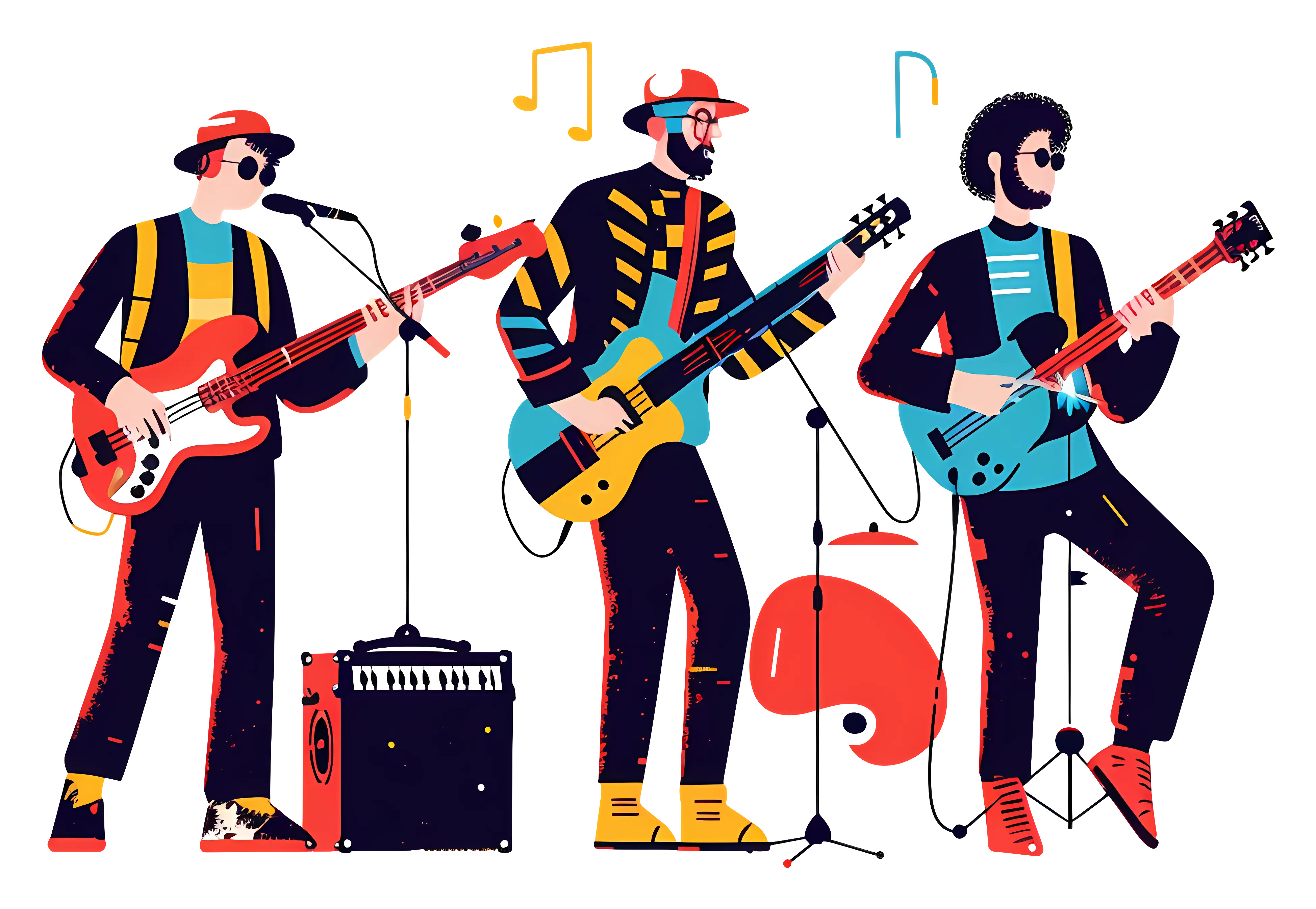 Vibrant Band Performance