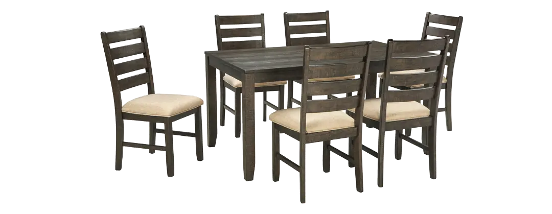 Elegant Wooden Dining Table Set