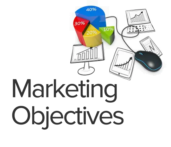 Marketing Objectives with Charts