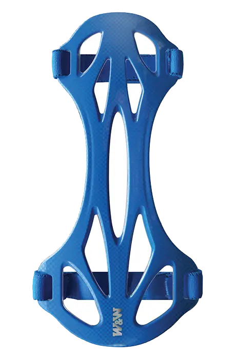 Blue Inline Skate Roller Frame for Sports Use