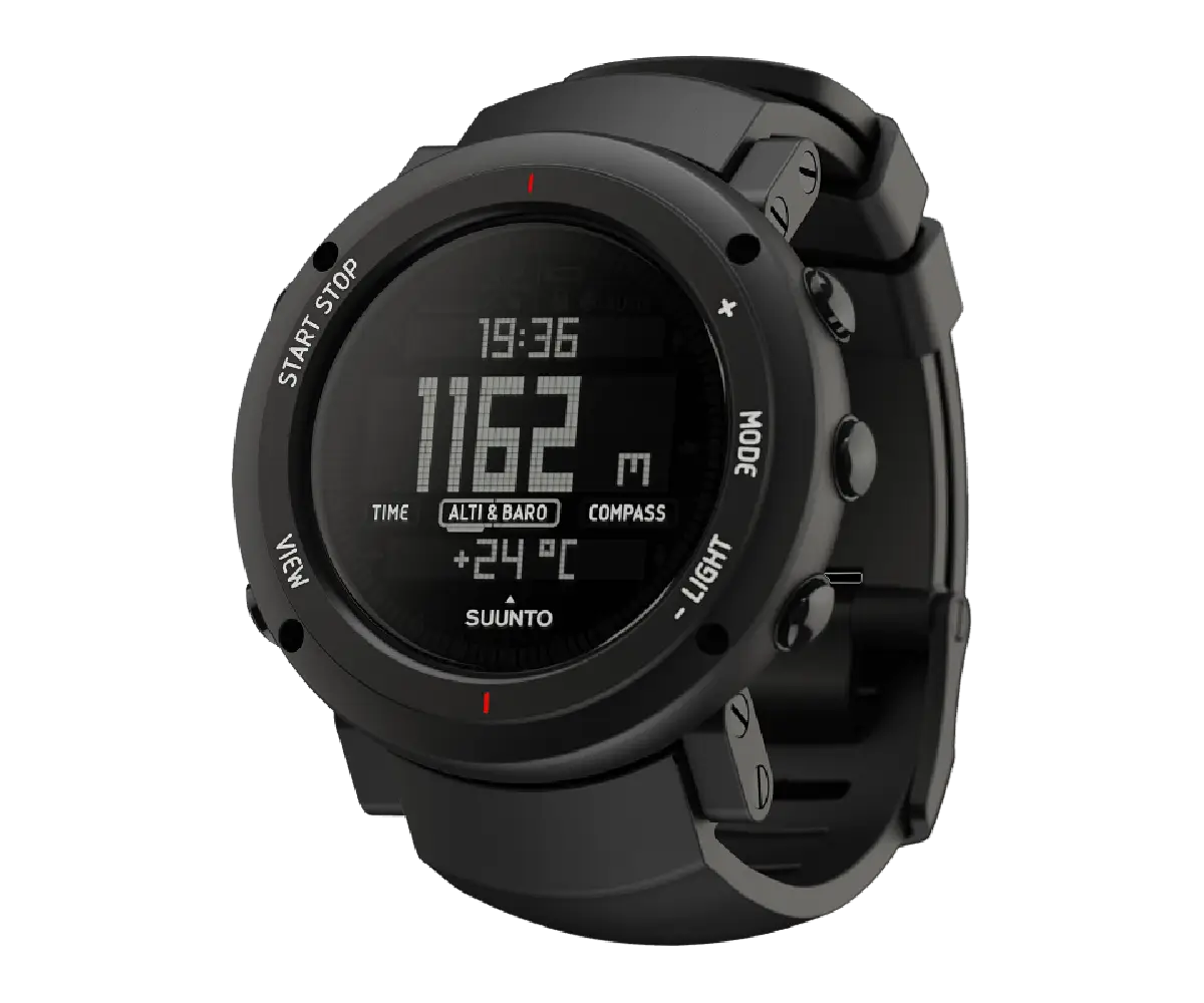 Modern Digital Black Wristwatch