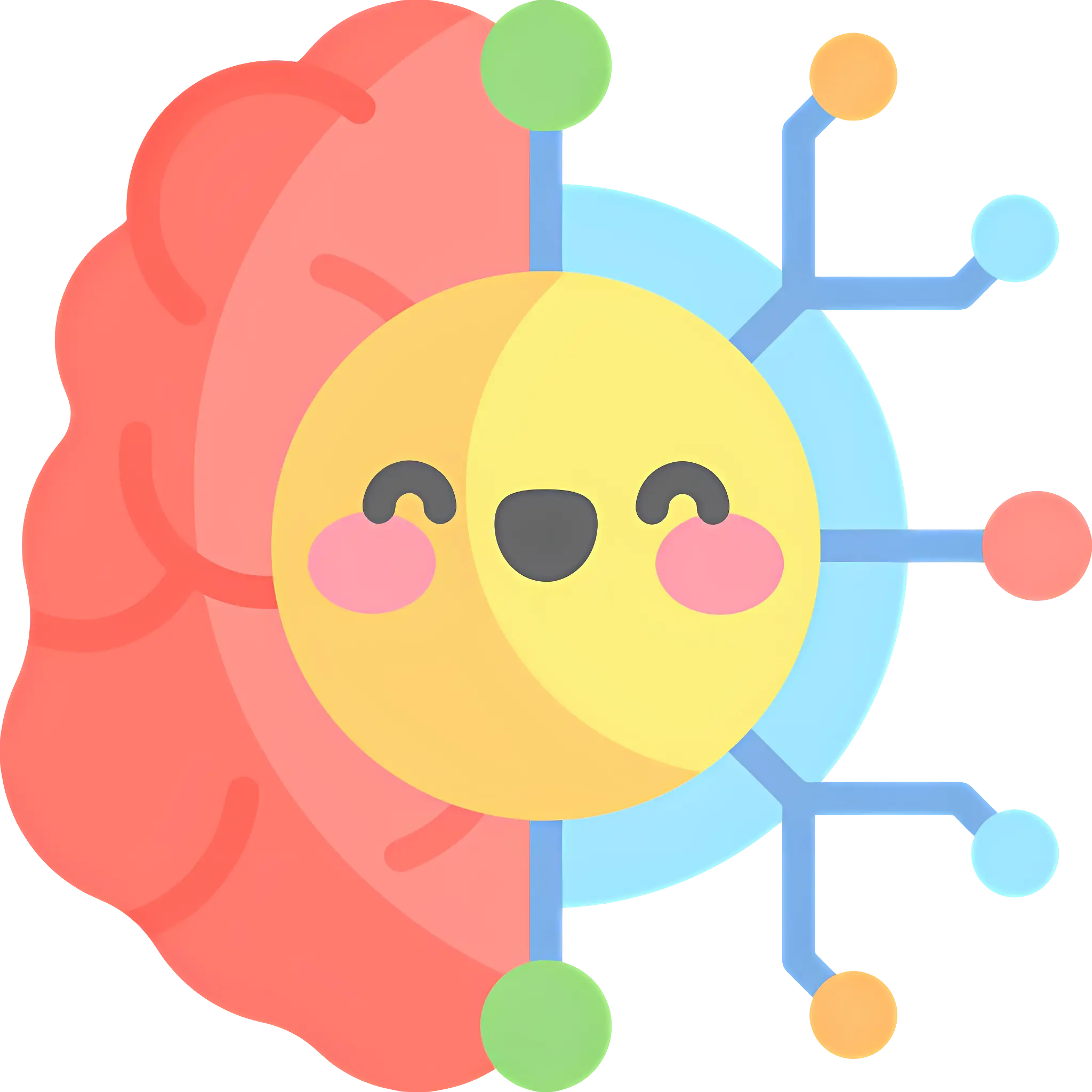 Happy Brain Illustration