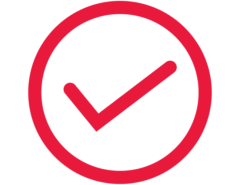 Red Checkmark Symbol