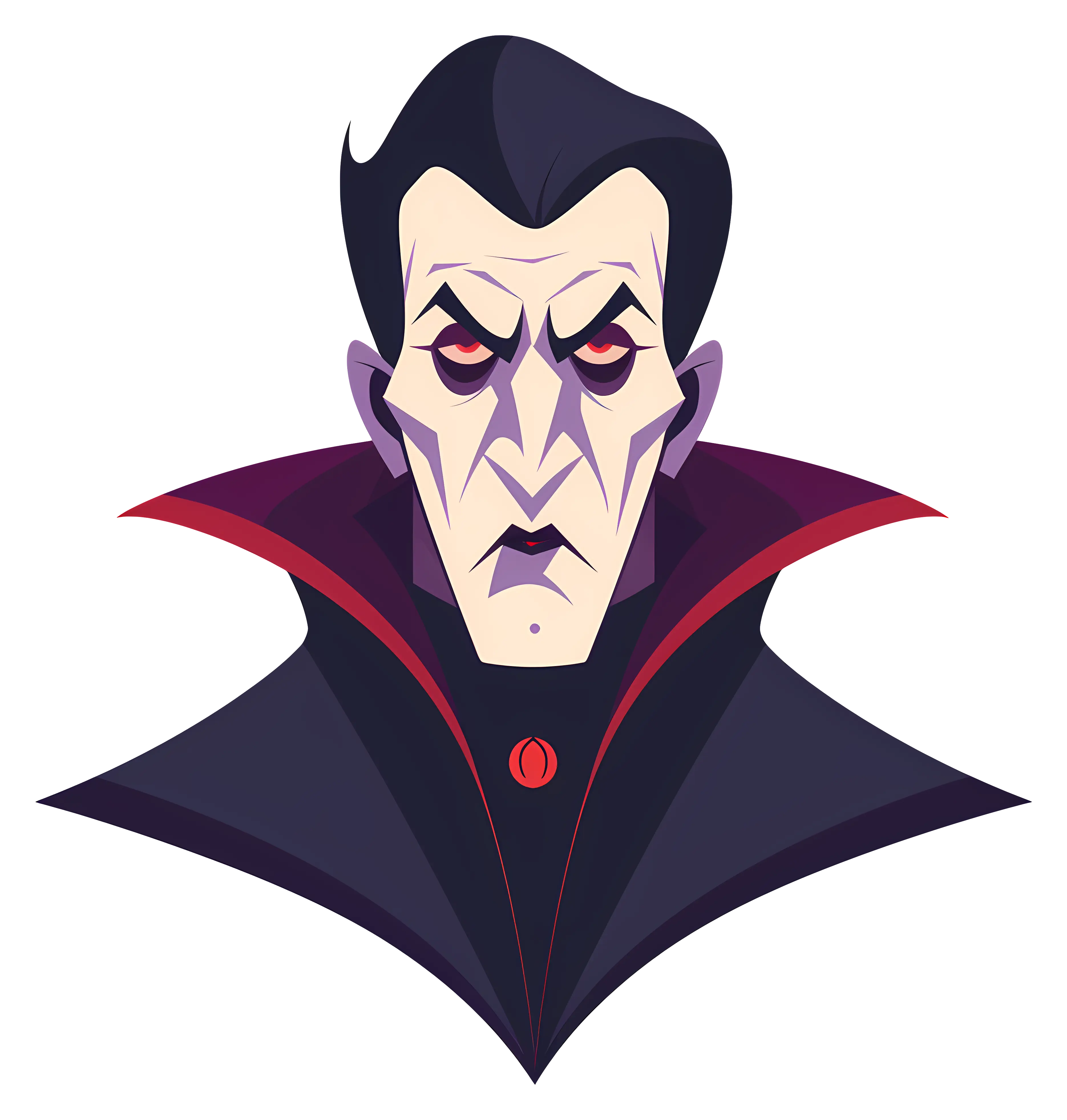 Vampire Character Illustration