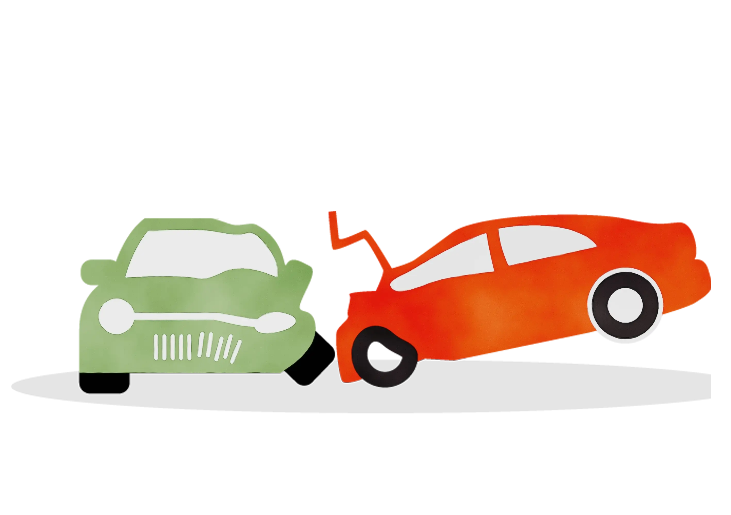 Illustration of a Car Crash