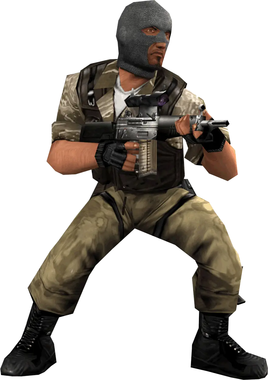 Armed Soldier in Camouflage Clothing