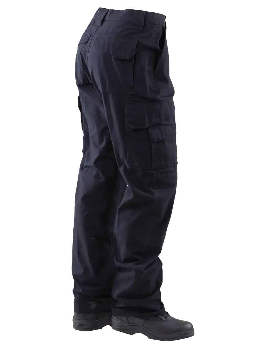Black Cargo Pants with Multiple Pockets