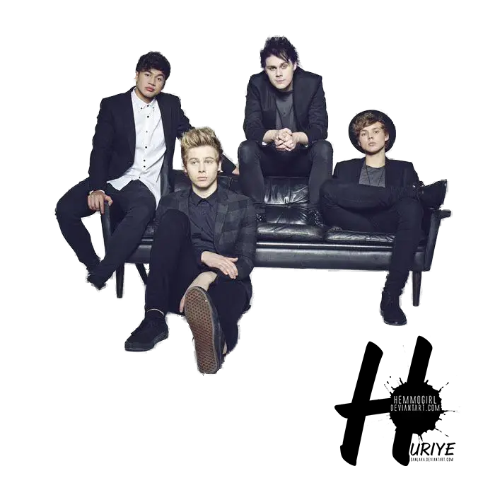 Group of People Relaxing on Couch