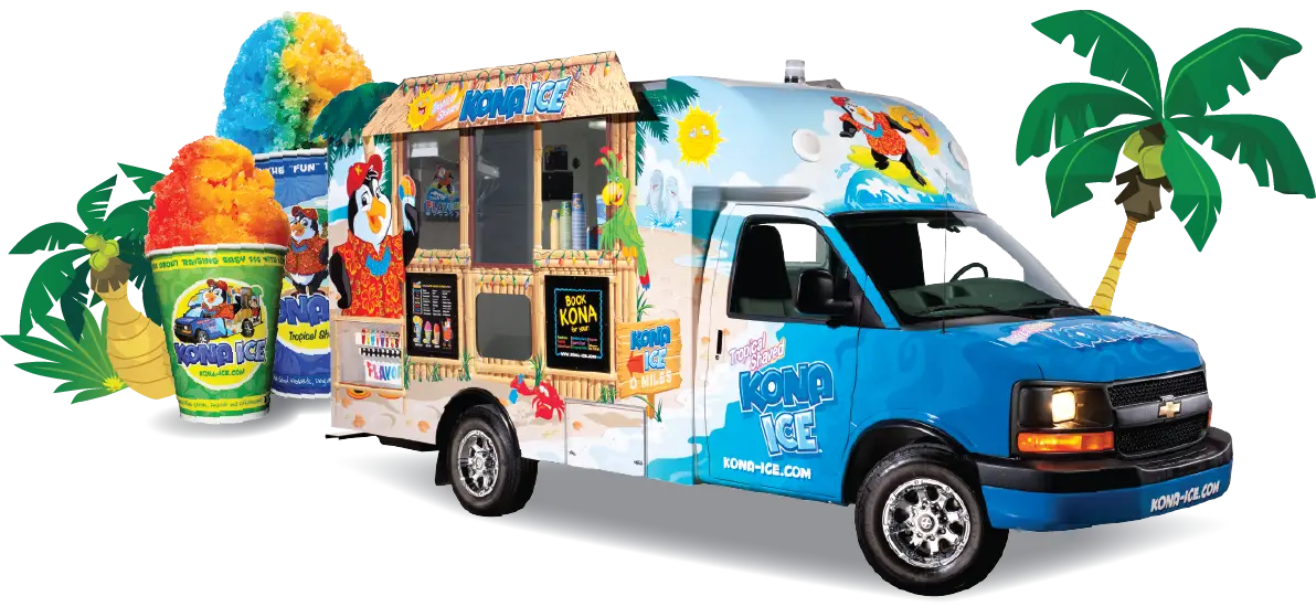 Colorful Ice Cream Truck Design
