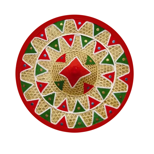 Colorful Traditional Mexican Sombrero