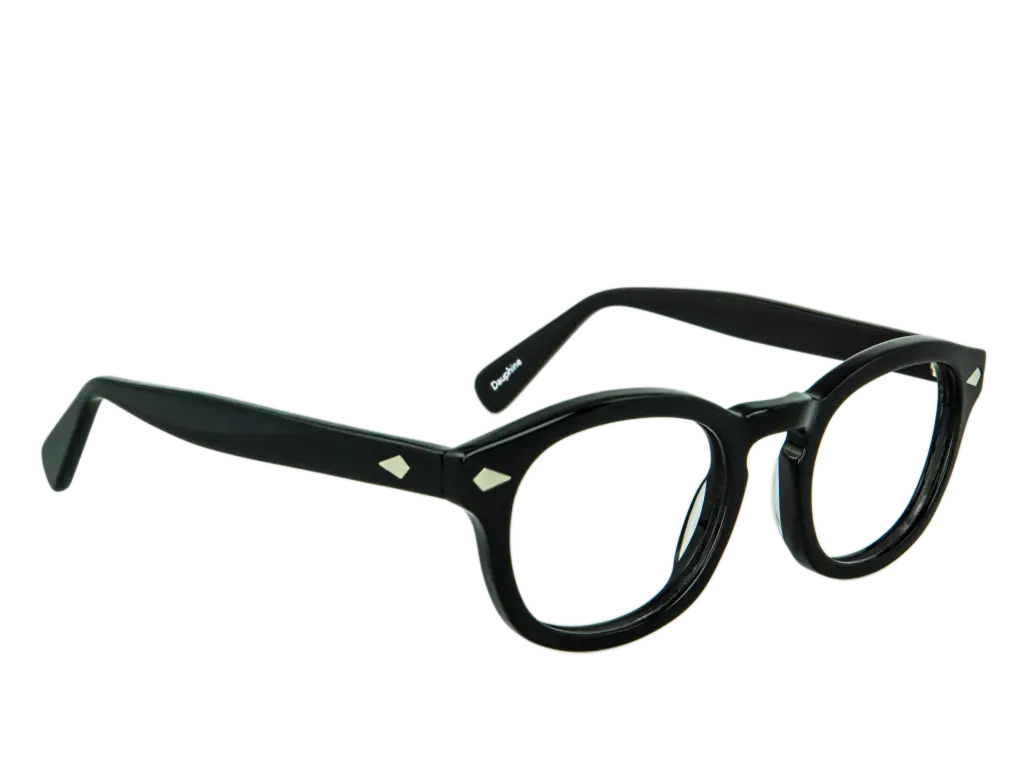 Stylish Black Framed Eyeglasses