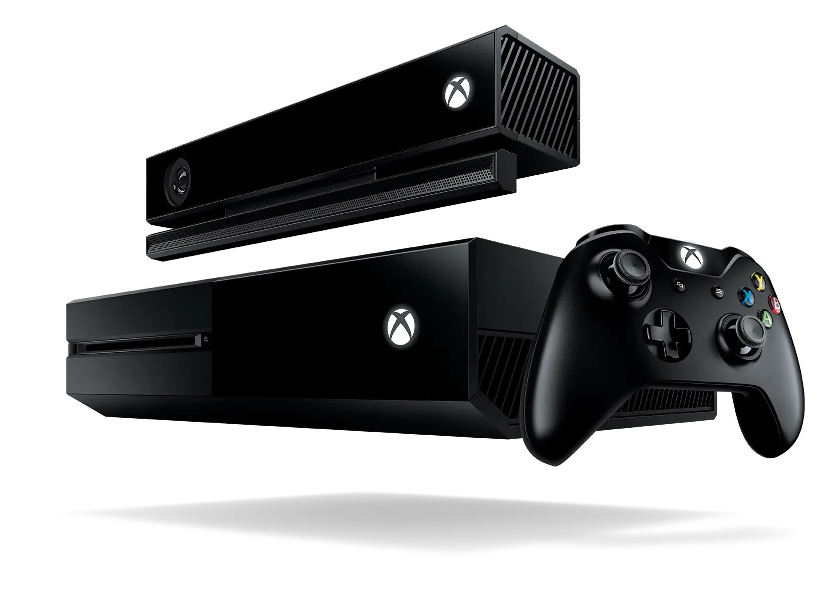 Black Gaming Console with Matching Controller