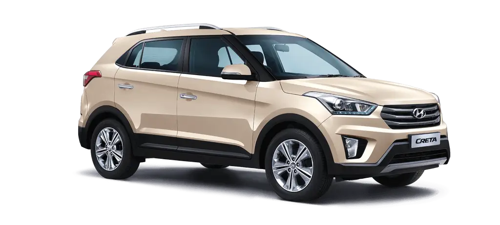 Beige SUV Car Illustration