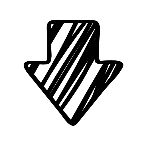 Striped Downward Arrow