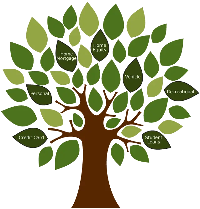 Tree with Various Loan Types