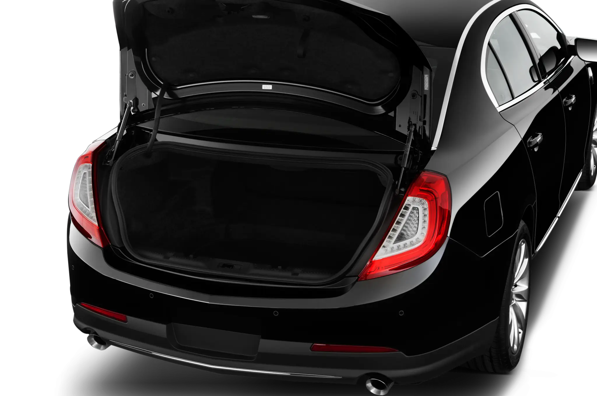 Car with Open Trunk