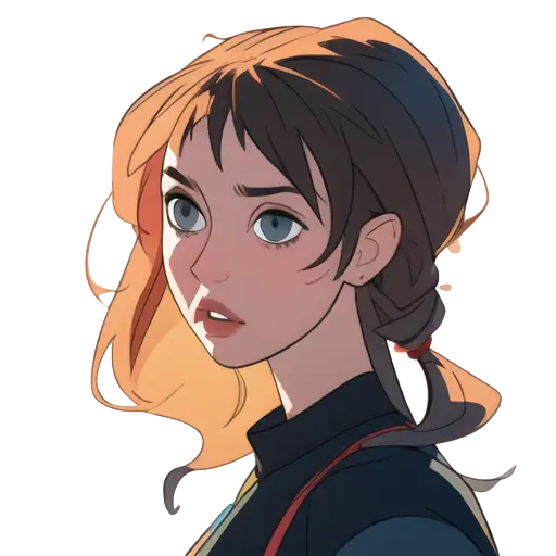 Woman Character with Expression