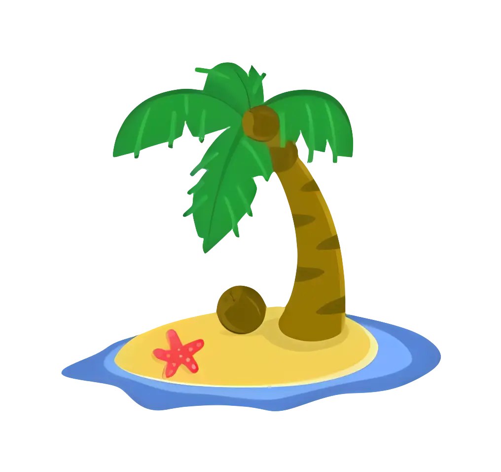 Small Tropical Island