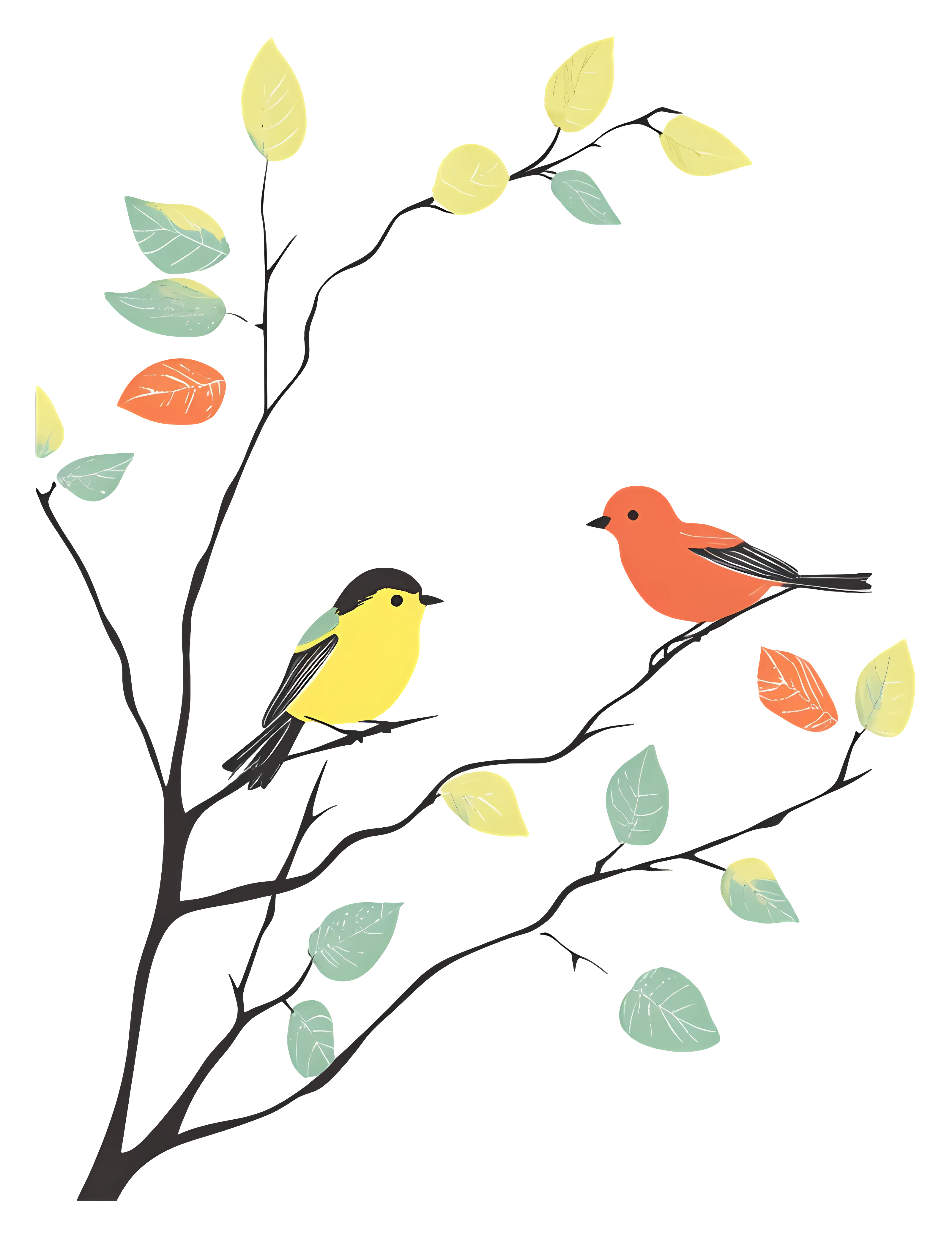 Birds on a Branch