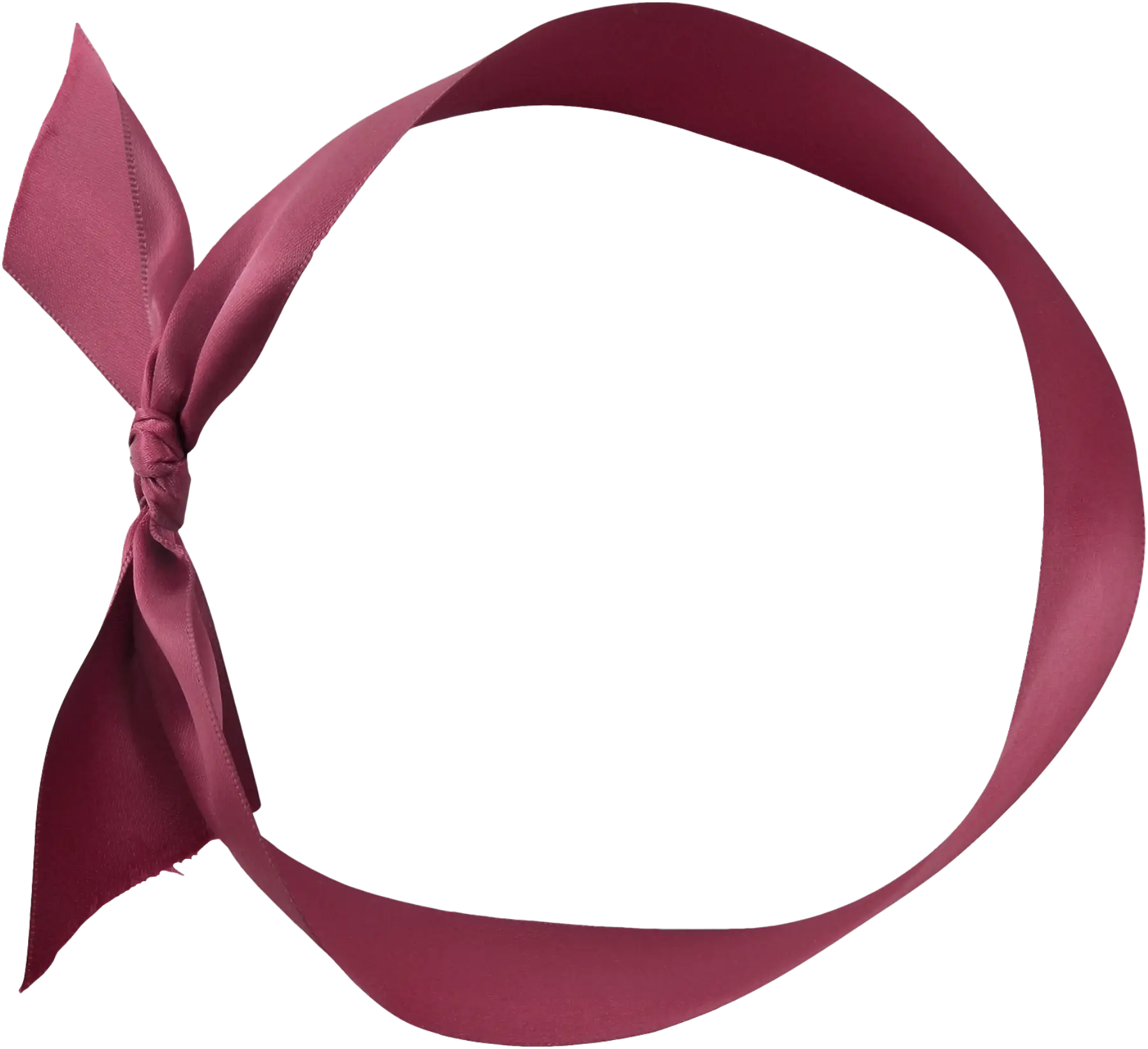 Elegant Red Ribbon Bow