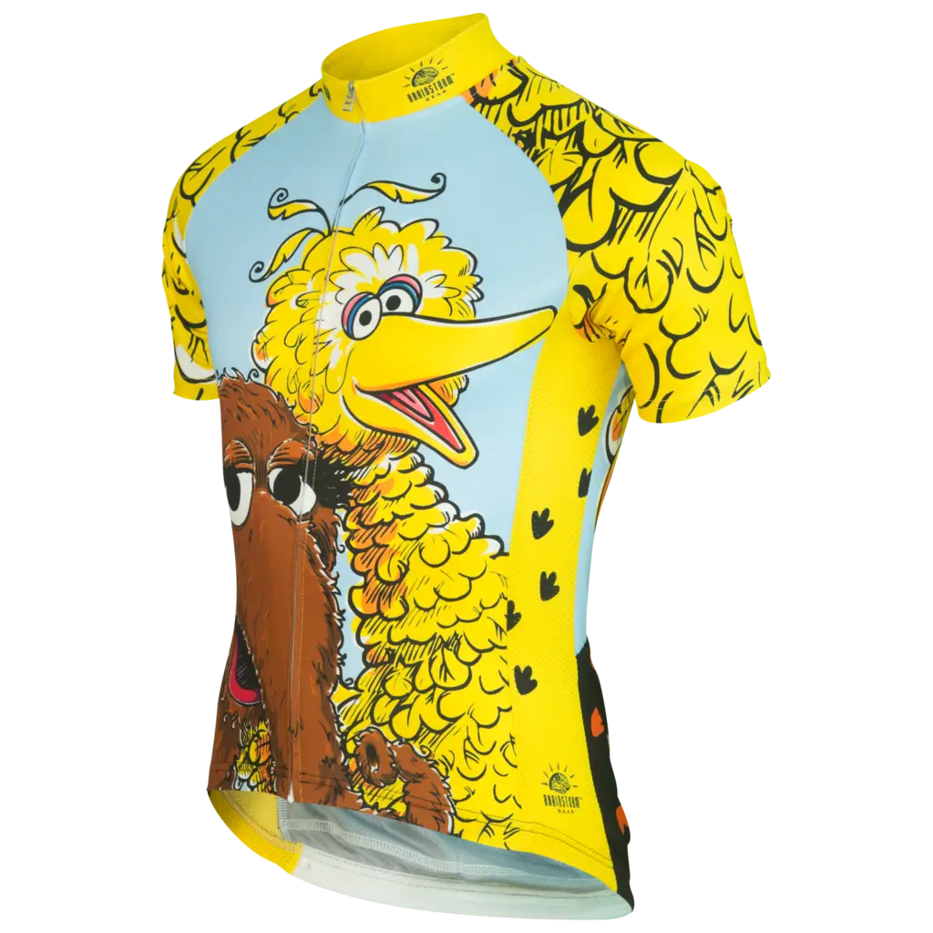 Big Bird Inspired Cycling Jersey