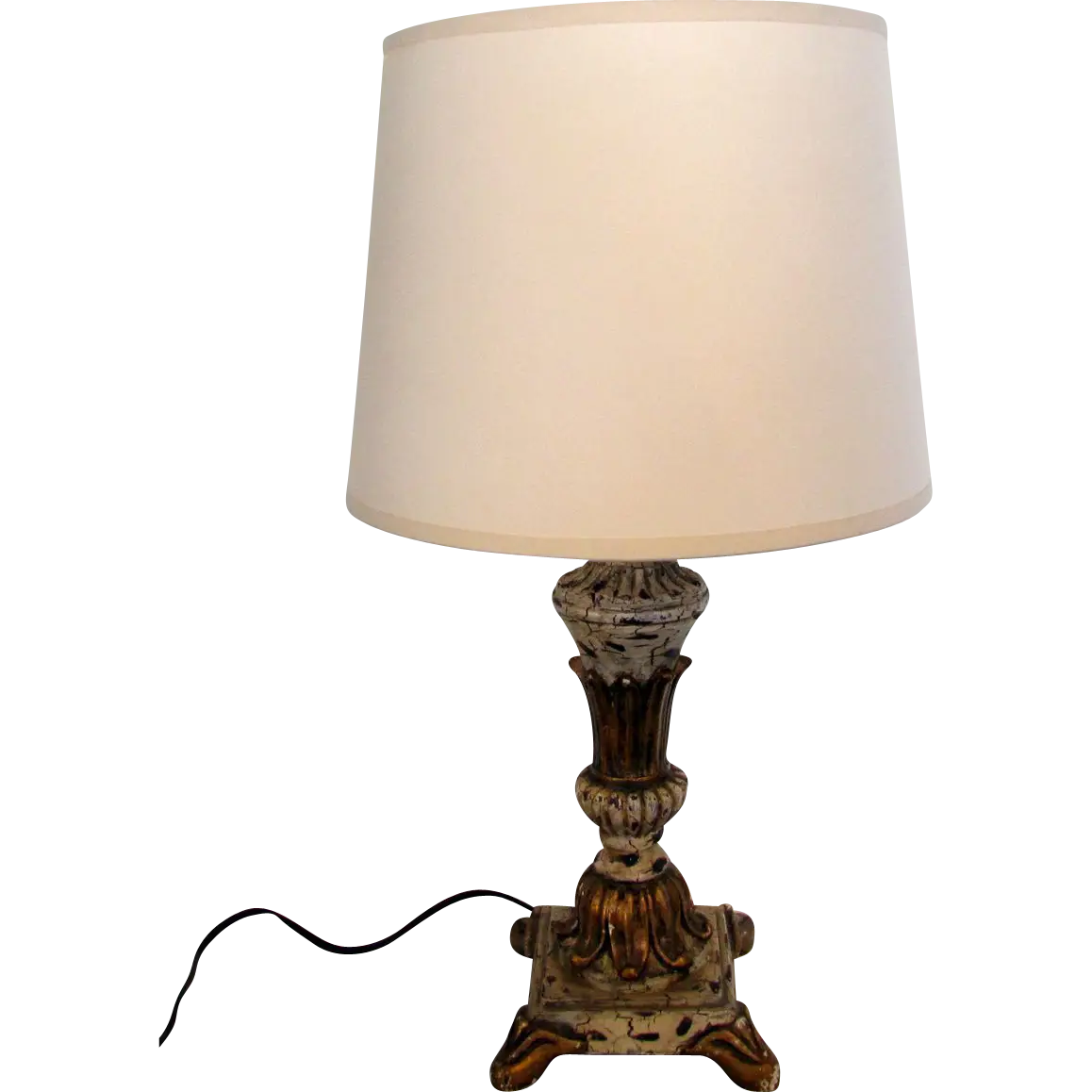 Classic Table Lamp with Fabric Shade