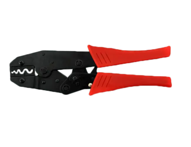 Red-Handled Crimping Tool for Mechanical Use