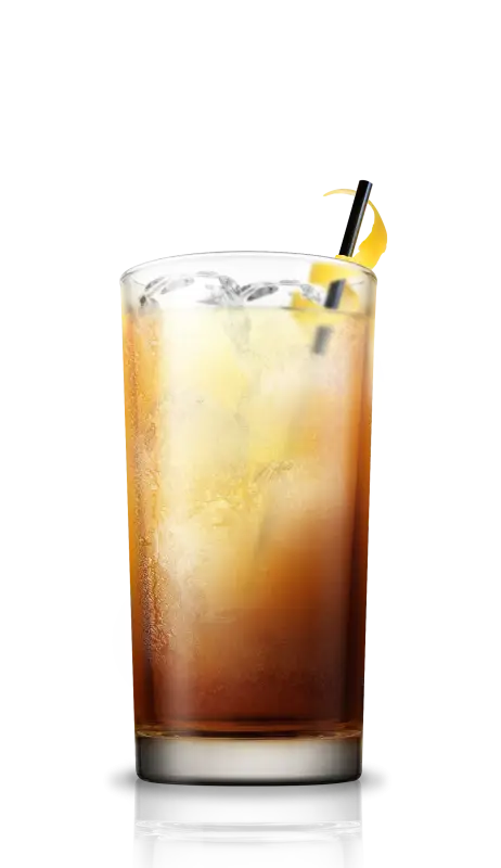 Glass of Iced Tea with Lemon