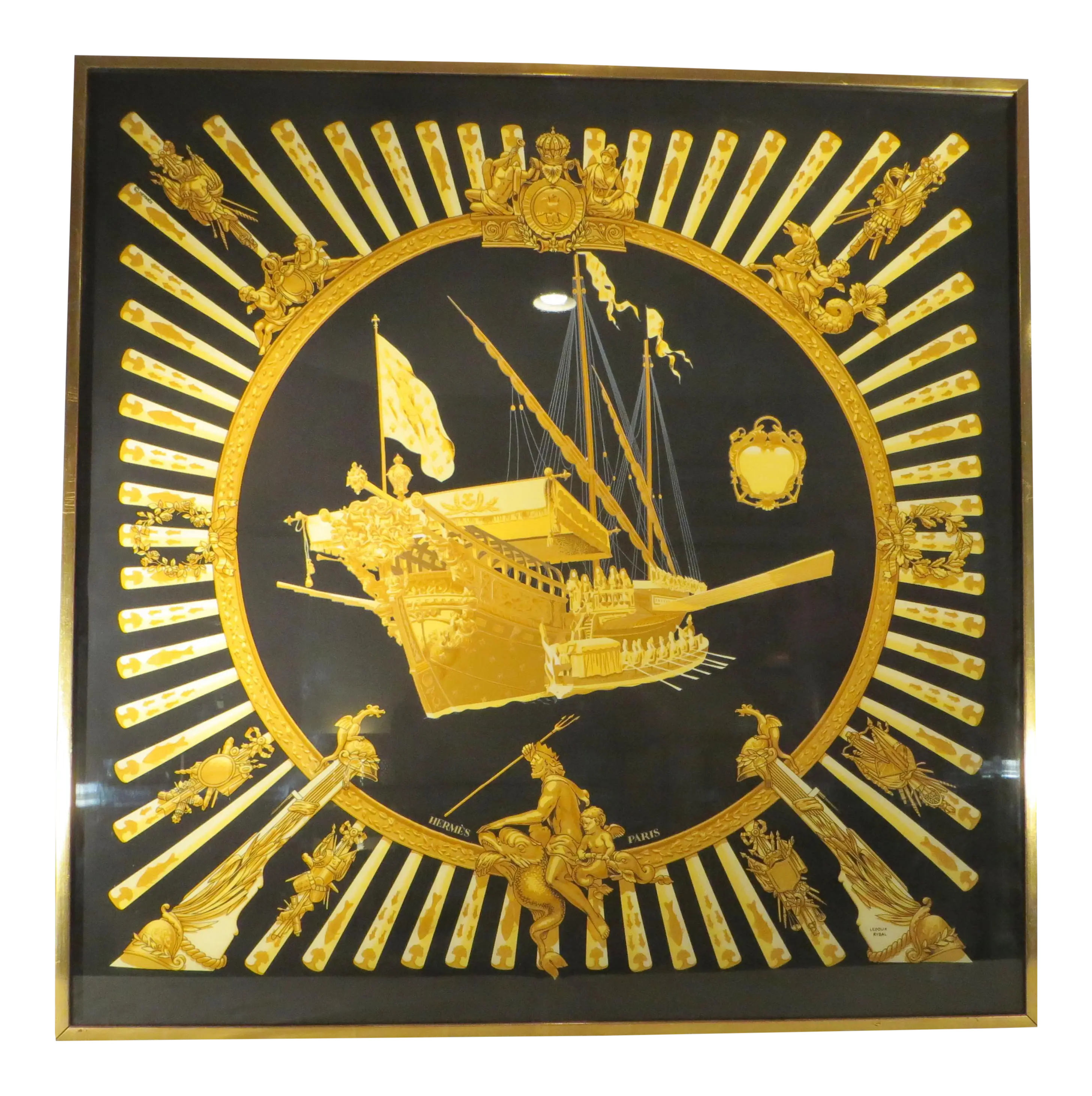 Golden Ship Artwork