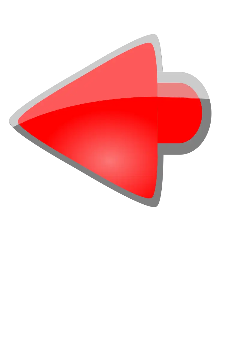 Red Arrow Pointing Left