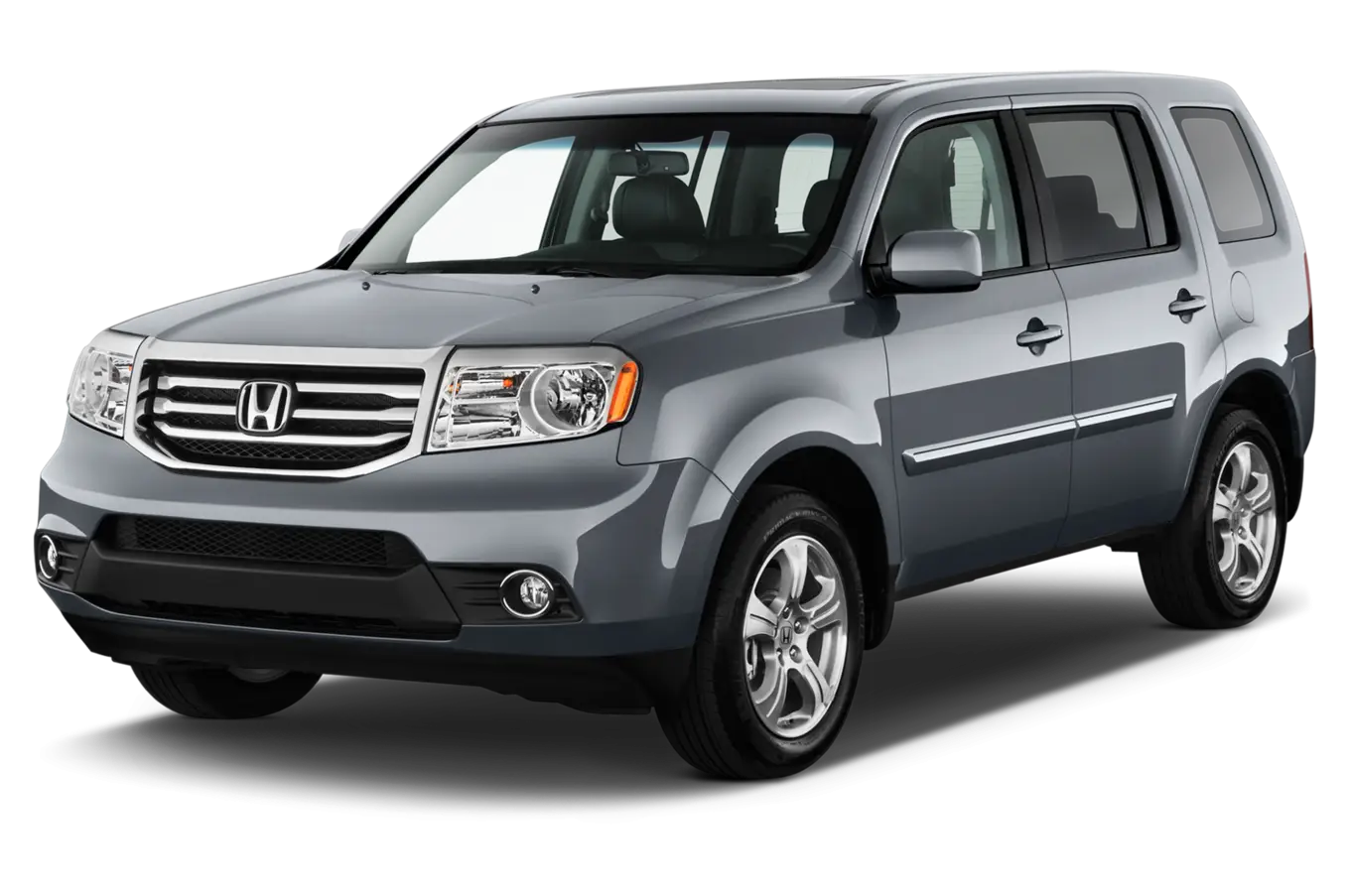 Gray Honda SUV Car