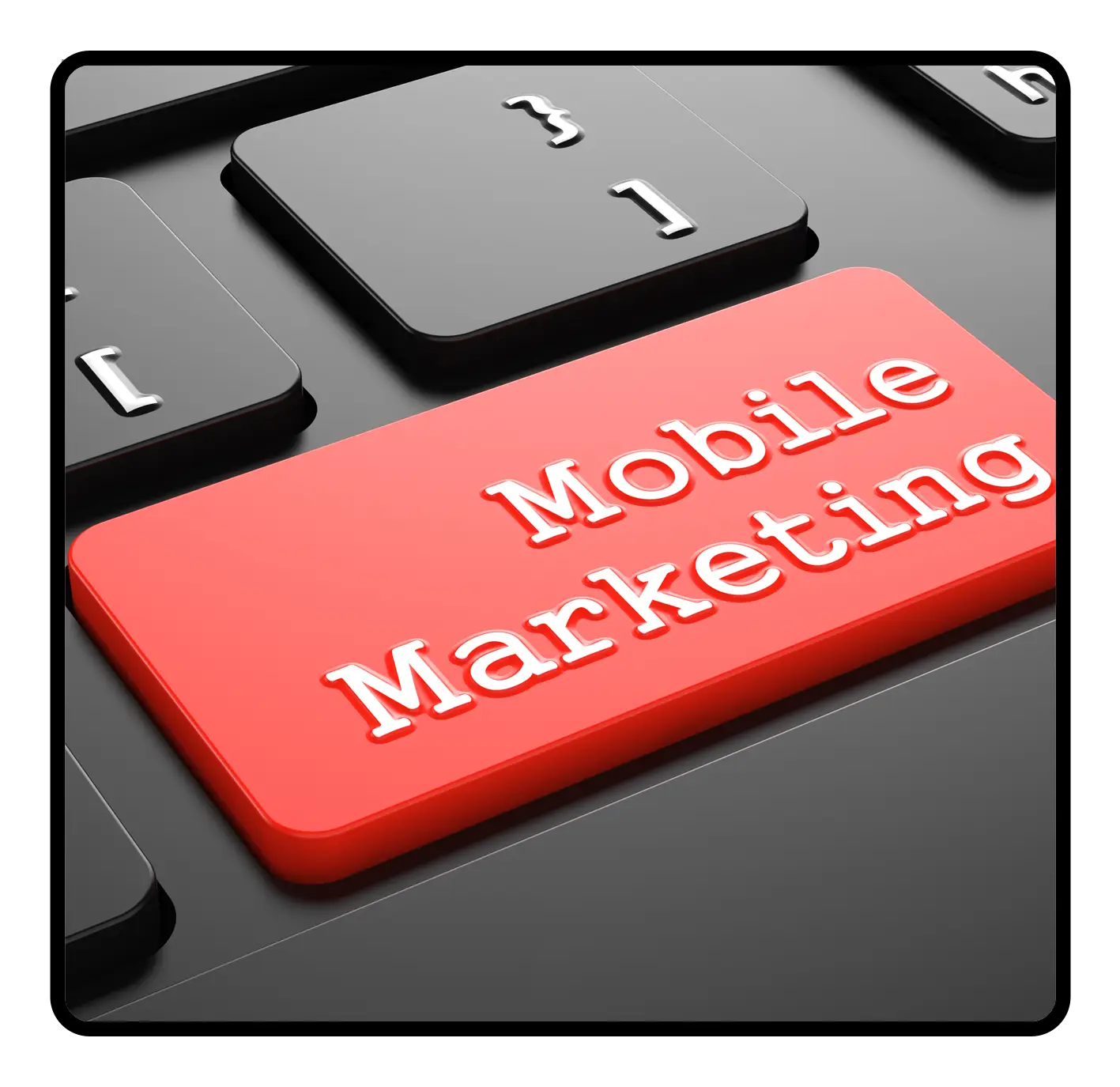 Mobile Marketing Concept